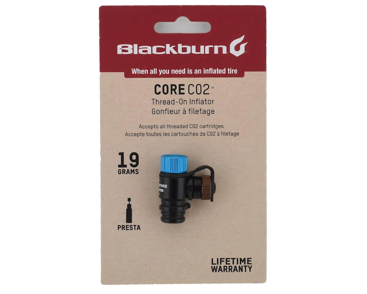 Blackburn Core CO2 Thread-On Inflator (Black) - view 2